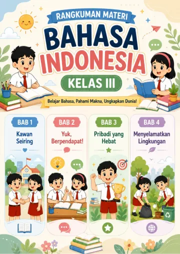 Rangkuman Kls 3   B Indonesia