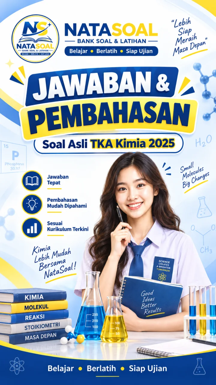 Jawaban dan Pembahasan TKA Kimia 2025