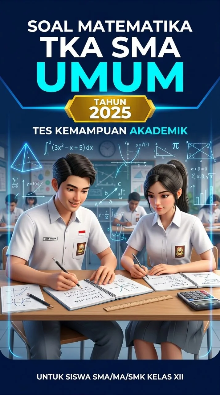 Soal Matematika TKA SMA 2025 Umum