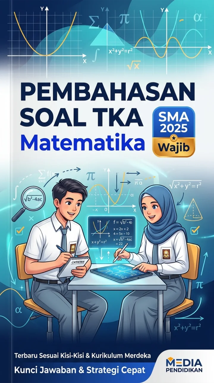 PEMBAHASAN SOAL TKA Matematika SMA 2025 Wajib