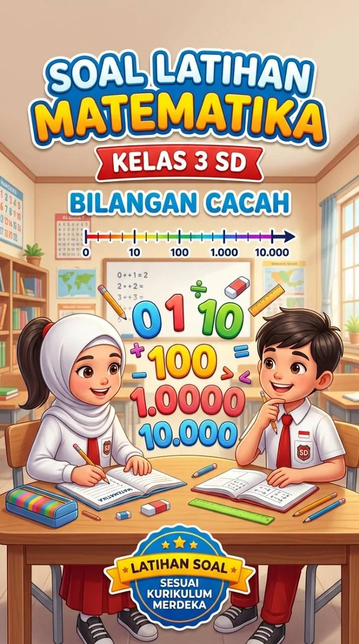 Soal Latihan Bilangan Cacah untuk Kelas 3 SD